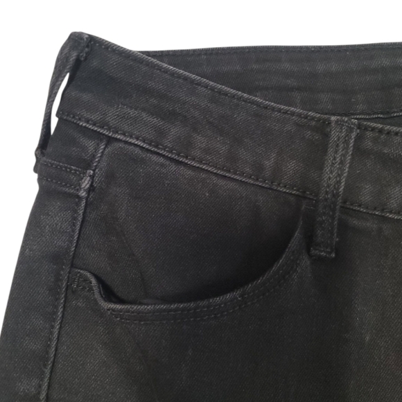 Old Navy Black High-Rise Supper Skinny Jeans, 12, Like New - Picture 4 of 8